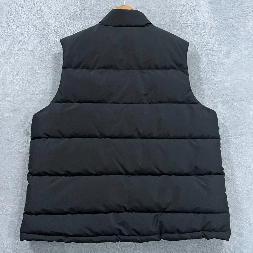 Orvis Puffer Vest Men XL Ripstop Outerwear Black Outdoors Hiking‎ Fishing Zip